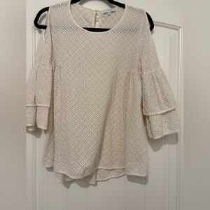 Women's Cream Blouse